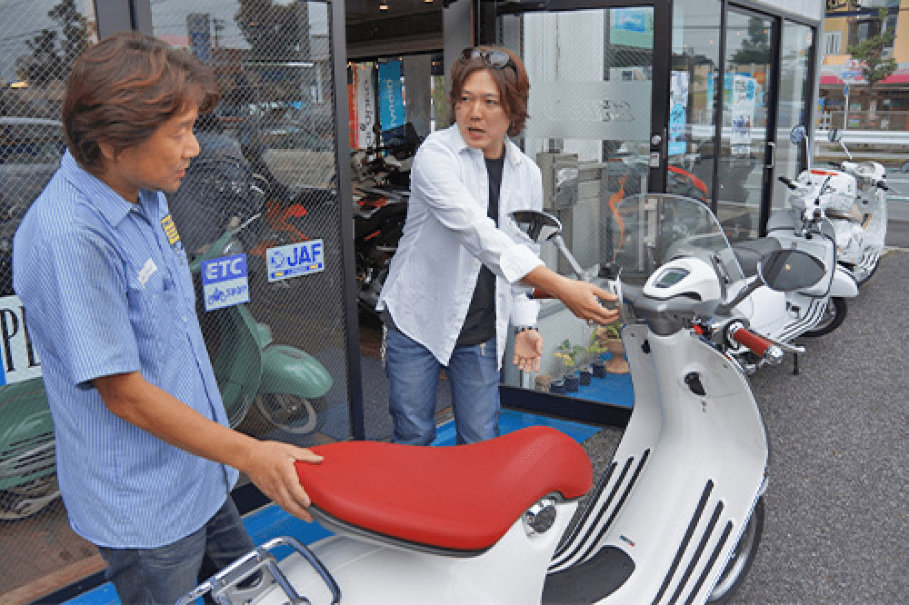 購入したバイクの乗り心地